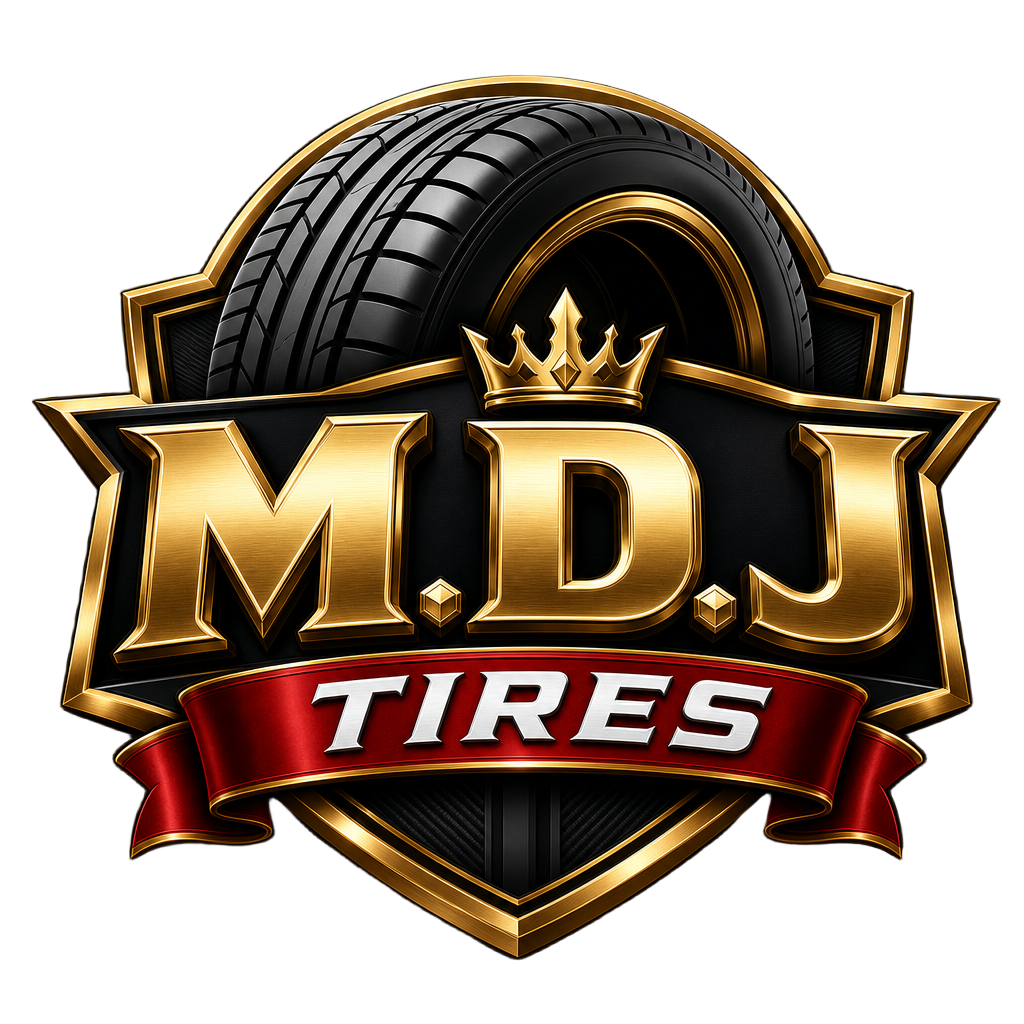 M.D.J Tires logo